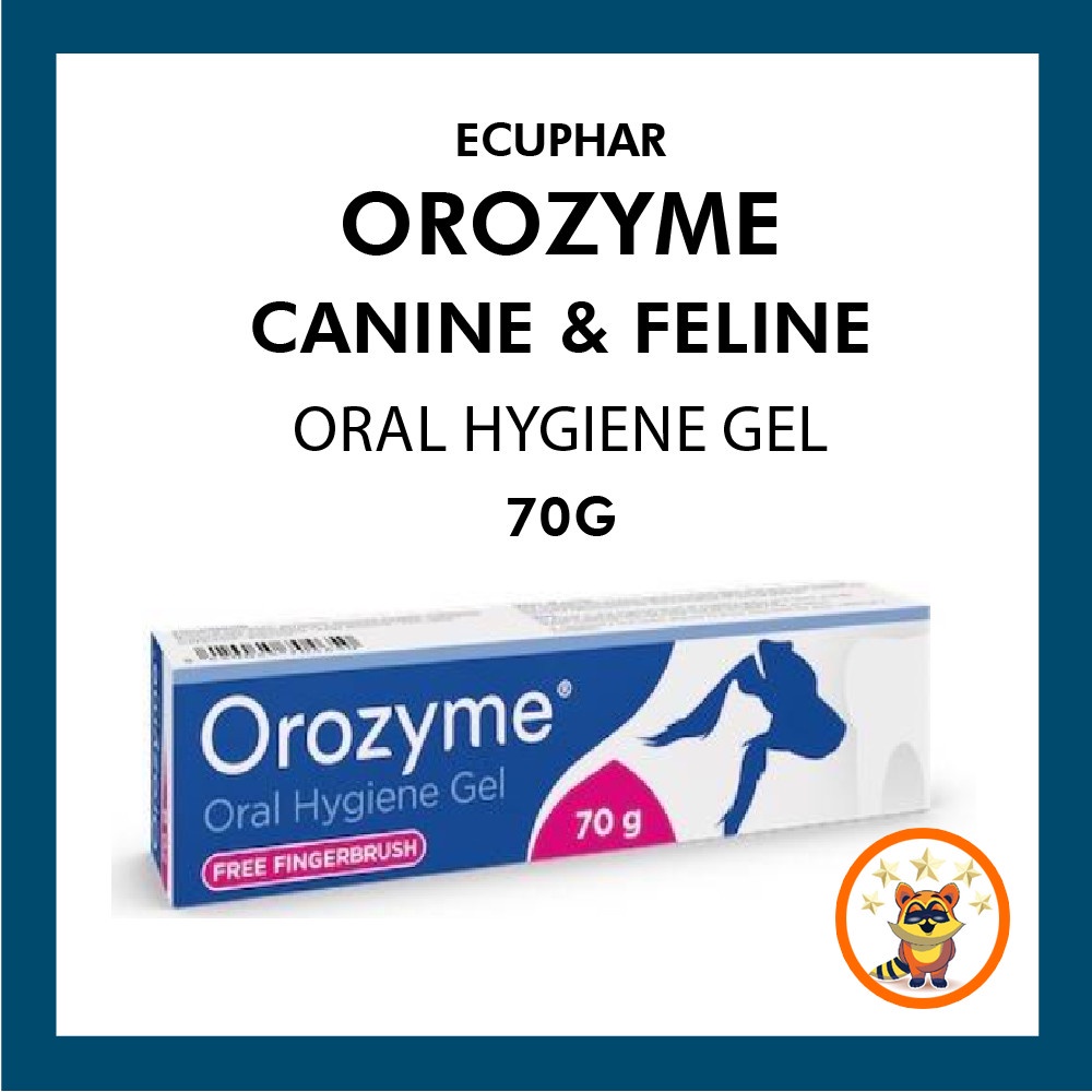 Ecuphar Orozyme Oral Hygiene Gel for Canine Dog & Feline Cat Kucing 70g Shopee Malaysia
