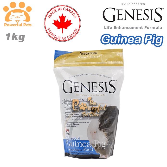 Genesis guinea pig food fashion