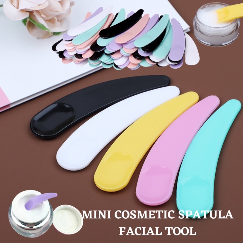 Mini Cosmetic Spatula Facial Cream Mask Spoon Small Makeup Scoop Makeup