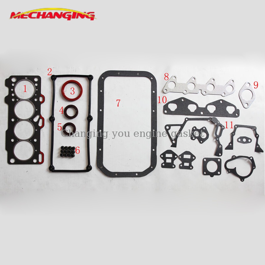G4HC For HYUNDAI ATOS PRIME SANTRO Engine Parts Engine Rebuilding Kits Engine seal Gasket Full