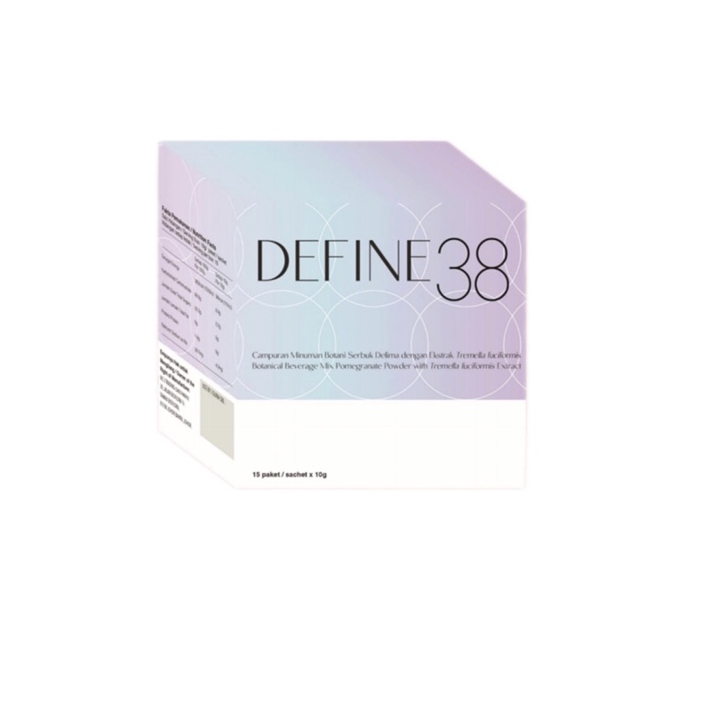 【Doodoo】DEFINE 38 (10g x 15 Sachets) Shopee Malaysia