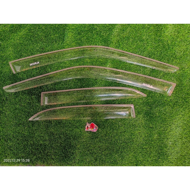 Door visor wira transparent Shopee Malaysia