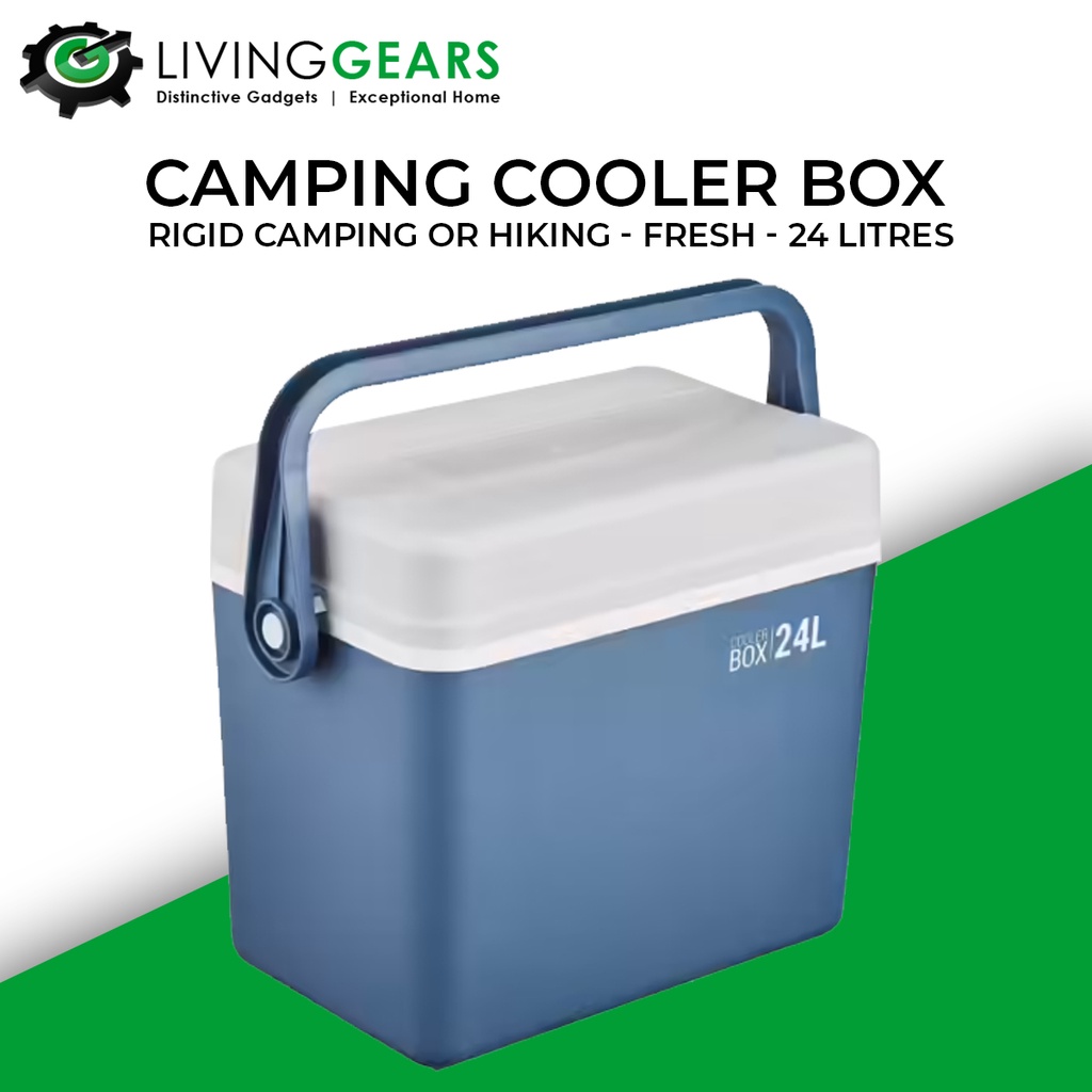 Cooler Box For Camping Fresh 24 Litres Shopee Malaysia