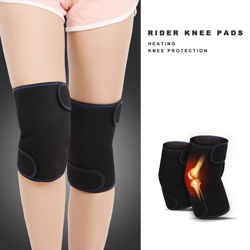 Massage Pain Relief Support knight Knee Pads Brace Therapy Joint Injury
