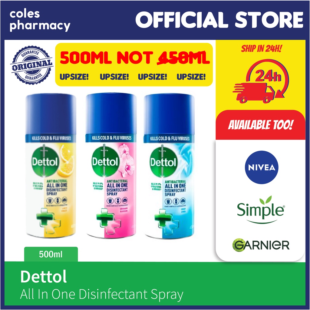 Dettol All In One Disinfectant Spray Ml Shopee Malaysia