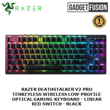 RAZER DEATHSTALKER V2 PRO TENKEYLESS WIRELESS LOW-PROFILE OPTICAL ...
