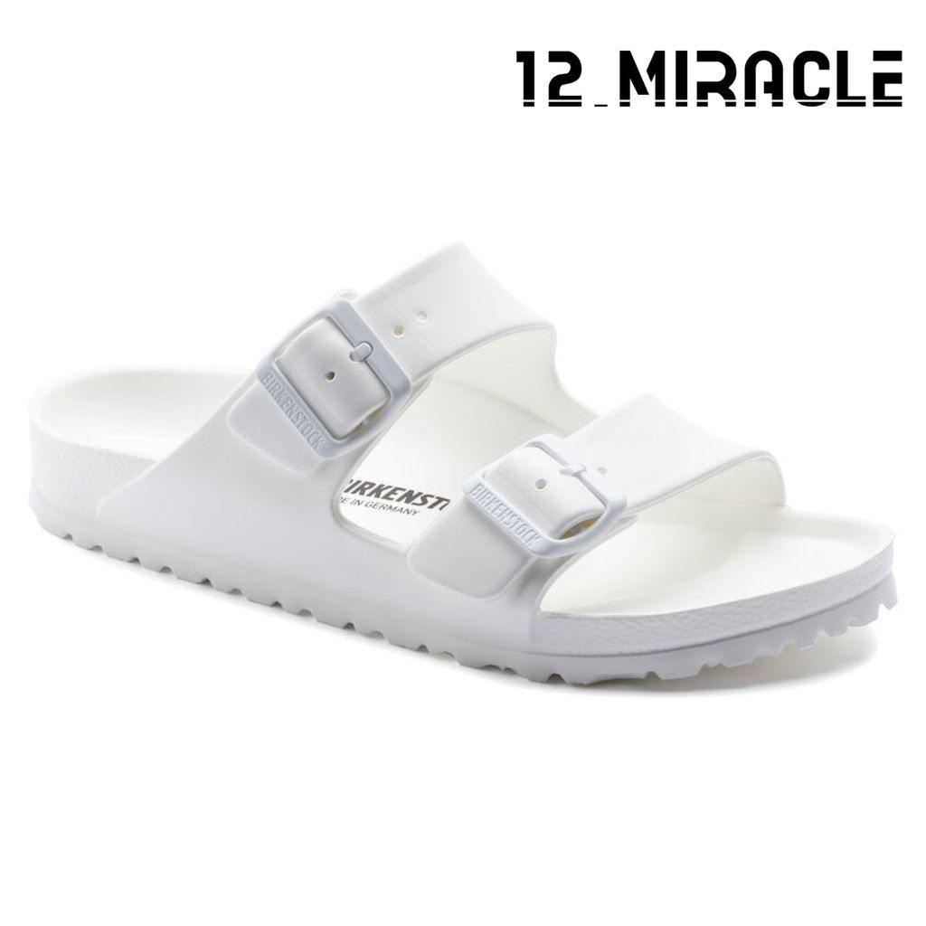 Birkenstock Arizona EVA Sandals White Shopee Malaysia