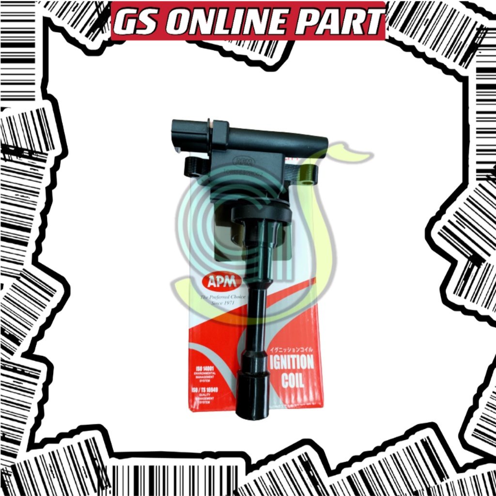 PROTON WAJA 1.6 MMC IGNITION COIL PLUG COIL 100 ORIGINAL APM Shopee