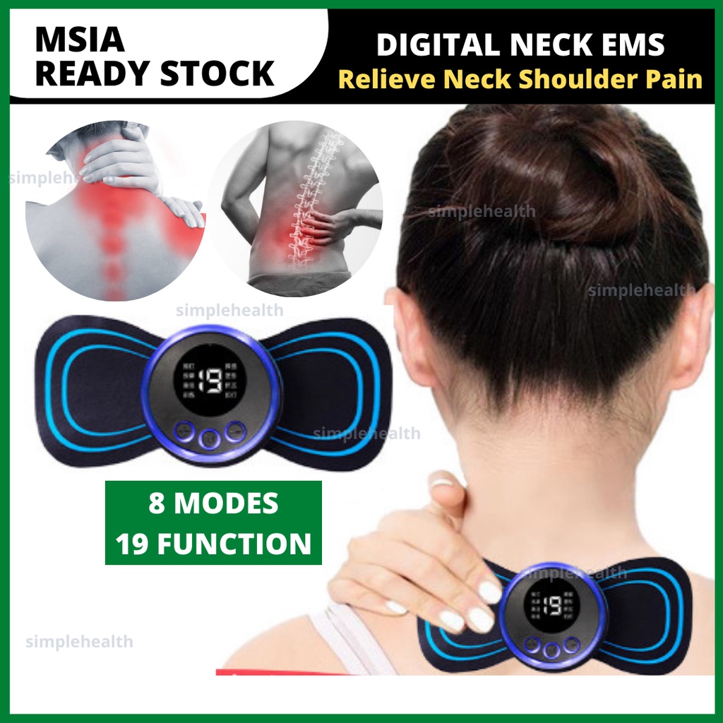 Neck Shoulder Ems Body Massage Shoulder Pengurut Leher Badan Koyok