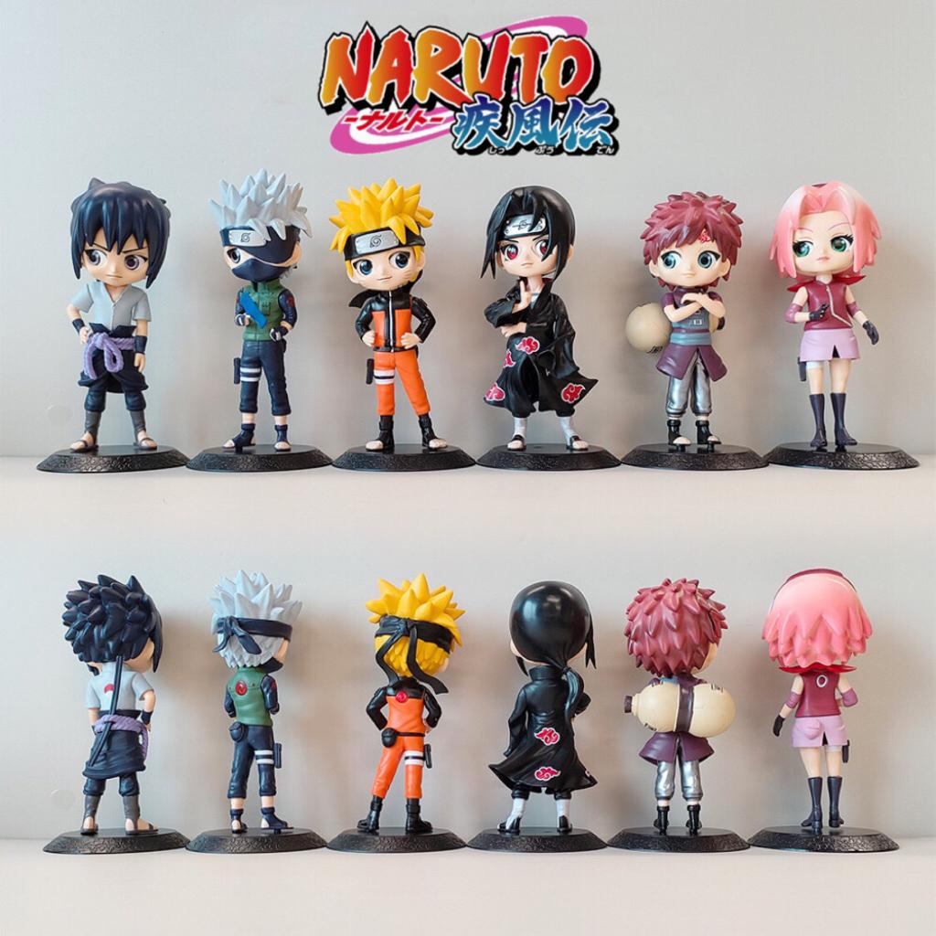 Naruto Shippuden Qposket Naruto Sasuke Sakura Kakashi Gaara Itachi Mini ...