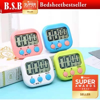 Digital LCD Kitchen Timer Cooking Baking Oven Timer Loud Alarm Clock  Magnetic Countdown Back Stand Jam Randik Elektronik