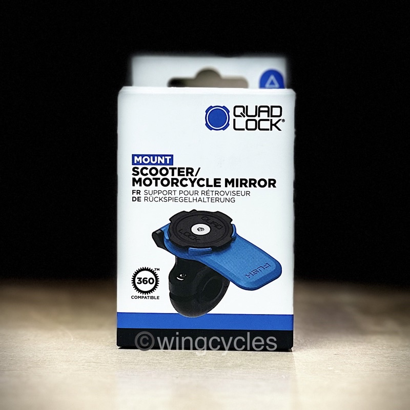 Quad Lock Scooter/Motorcycle Mirror Mount V2 Shopee Malaysia