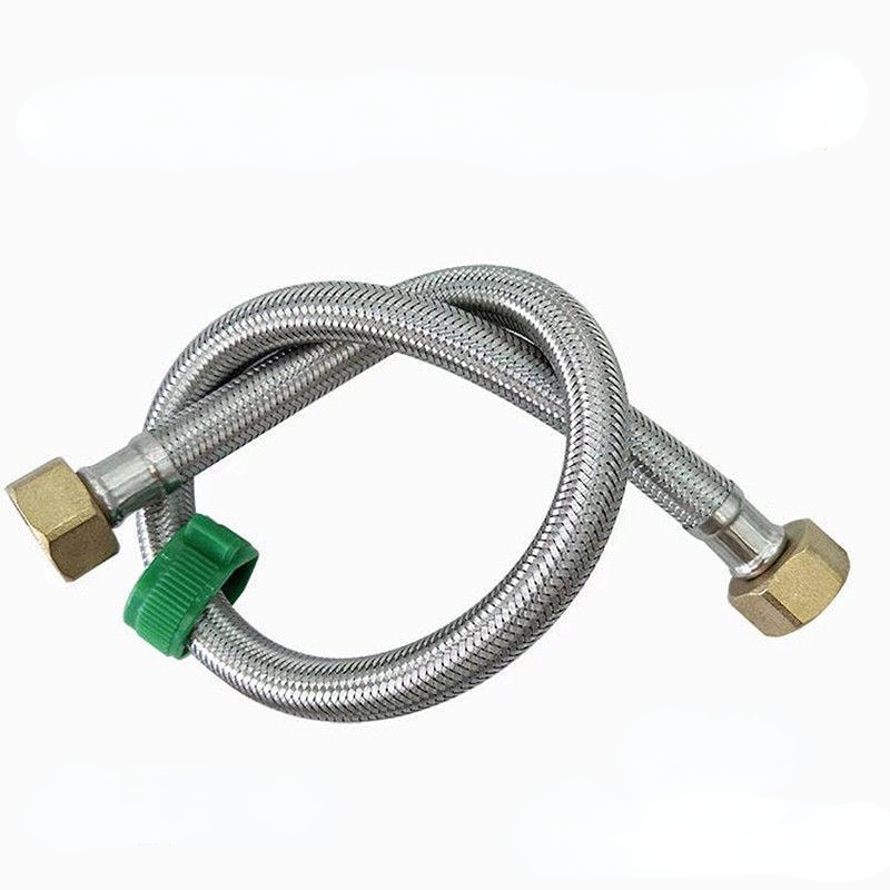 304 Stainless Steel Braided Hose Water Heater Toilet Faucet 4 Points