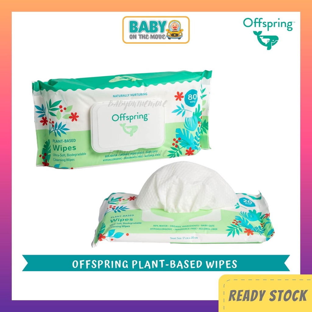 OFFSPRING Plant-Based Wipes 20 Wps 80 Wps (Sabah) | Shopee Malaysia