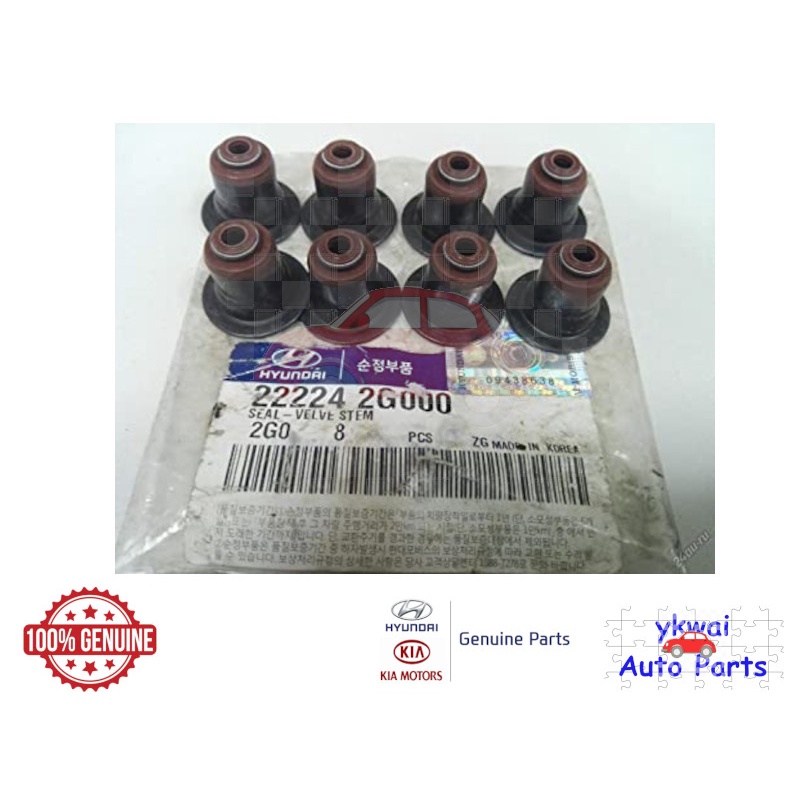 Genuine Hyundai Valve Seal Rondo/Forte/Optima/K5/Sportage/Sonata