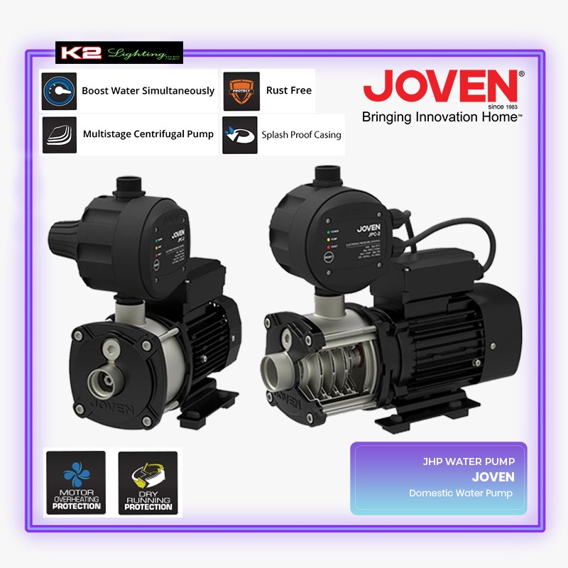 JOVEN DOMESTIC WATER PUMP (JHP 2-30/JHP 3-40 / JHP 4-40 / JHP 4-50 / JHP  4-60) | Shopee Malaysia