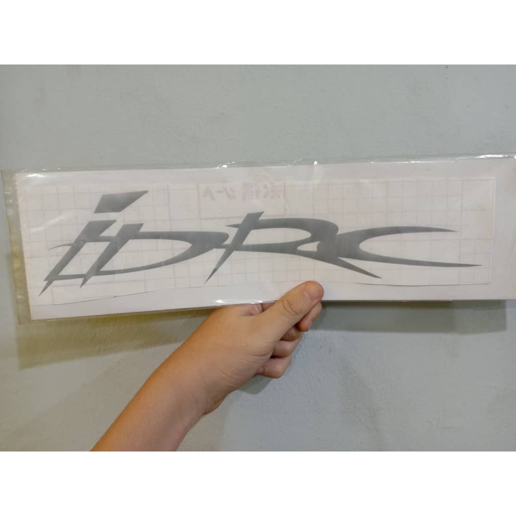 IDRC 12inchi Body Sticker IDRC Cermin Sticker IDRC Kereta Sticker IDRC ...
