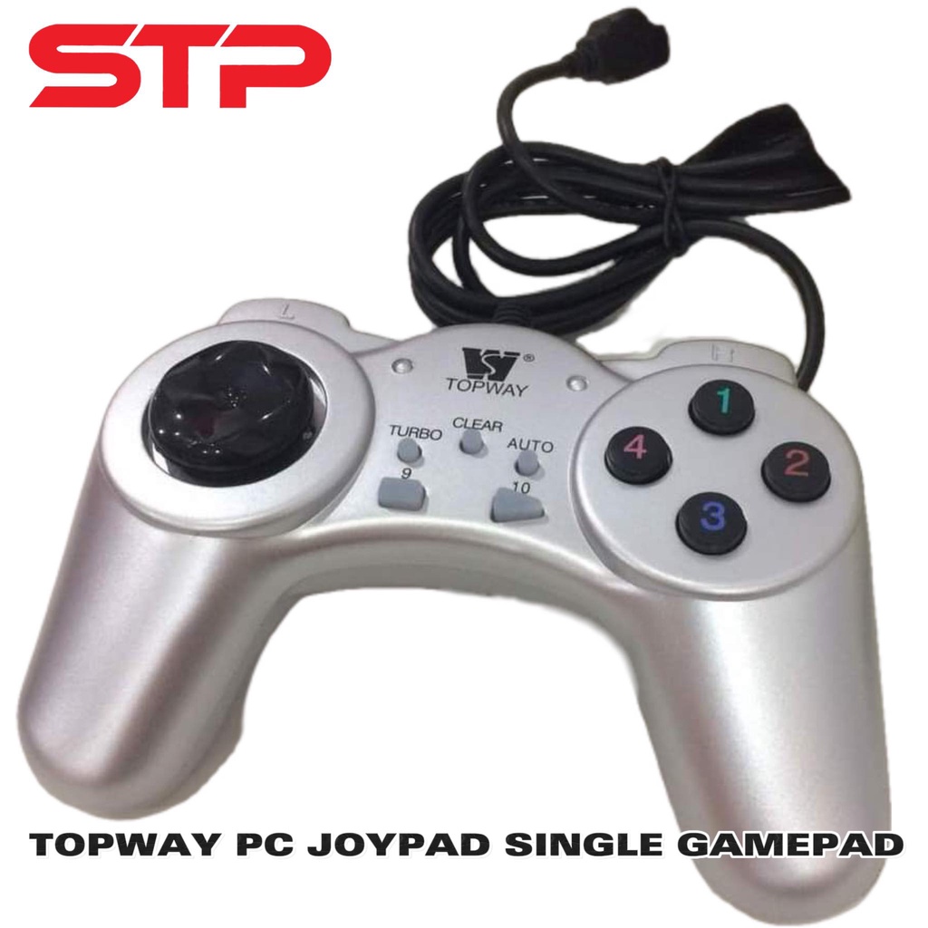 TOPWAY PC Joy U519 Single Game Pad Gaming Controller Gamepad (No Box ...