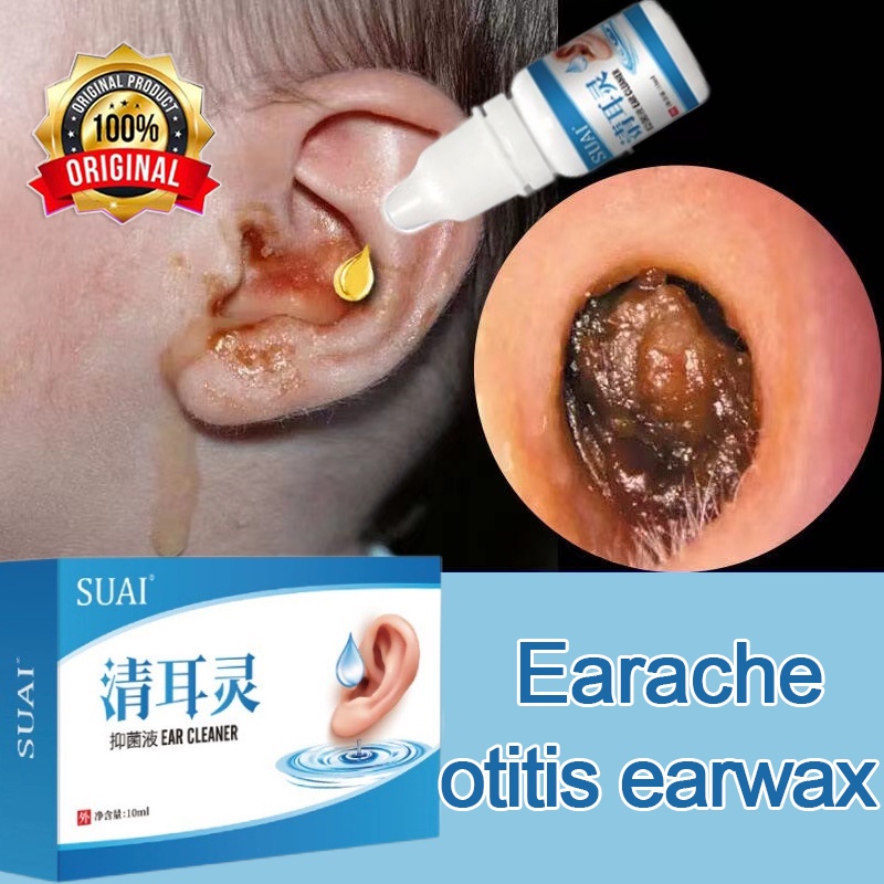 Ear Wax Cleanser Ubat Pencuci Telinga Remove earwax / ear canal