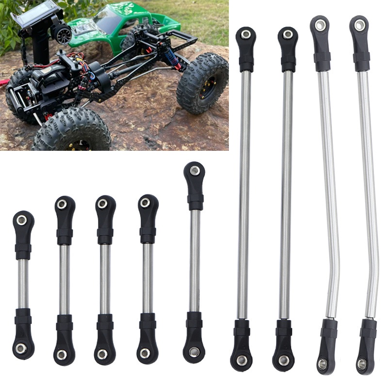 LCG Girder Frame Stainless Steel Linkage Link Rod and Rod End For 1/10