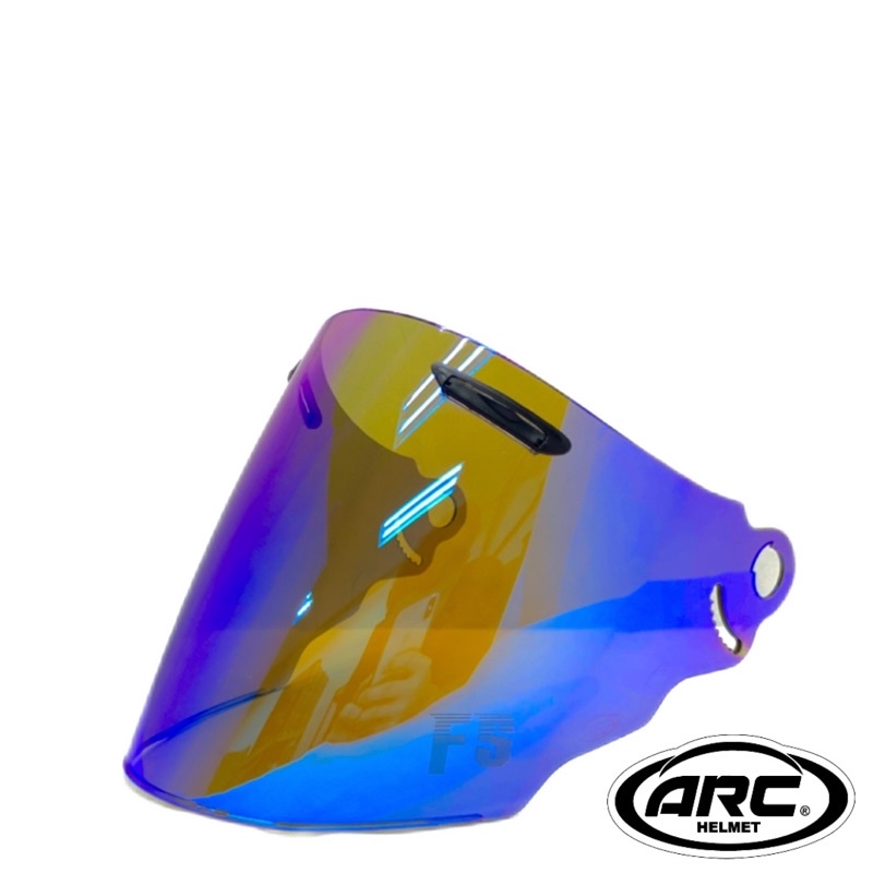 Visor Helmet ARC Ritz cermin helmet Yf1 arc YF DRAGON ARC AR Rainbow