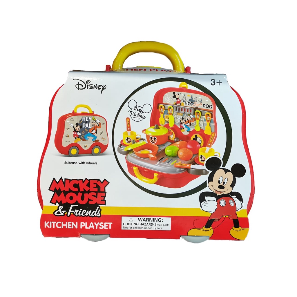 Mickey Mouse Kitchen Playset 109705 Shopee Malaysia