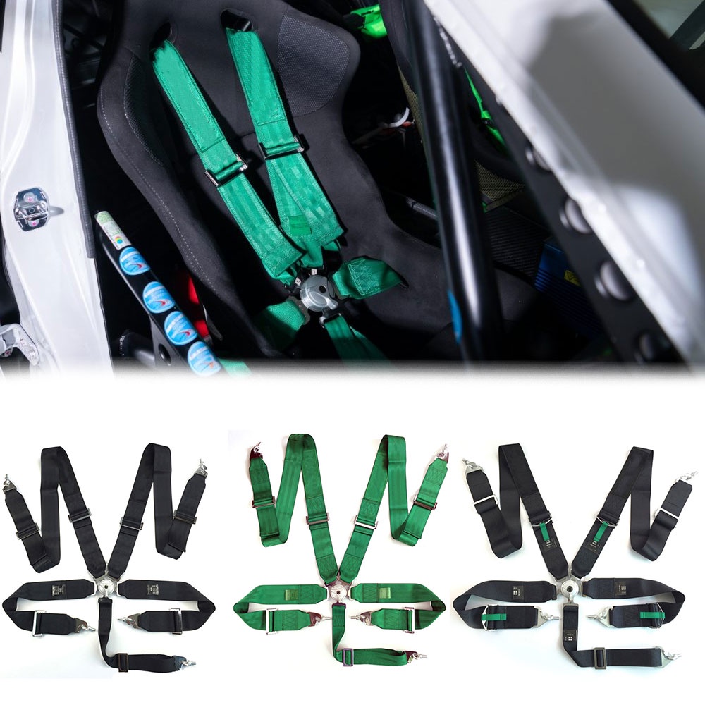 Universal 5 Point Racing Car Seat Belt Harness with Camlock Quick