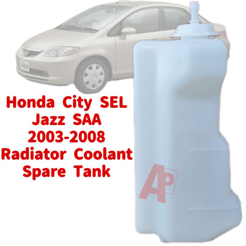 Honda City SEL Jazz SAA 2003 2008 Radiator Coolant Spare Tank New Tangki Spare Air Coolant