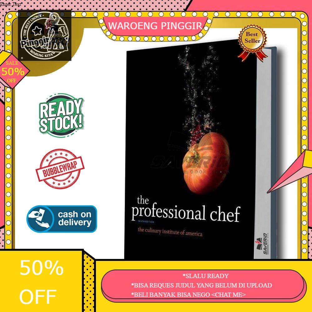 The Professional Chef Book, 9th Edition by The Culinary Institute of ...