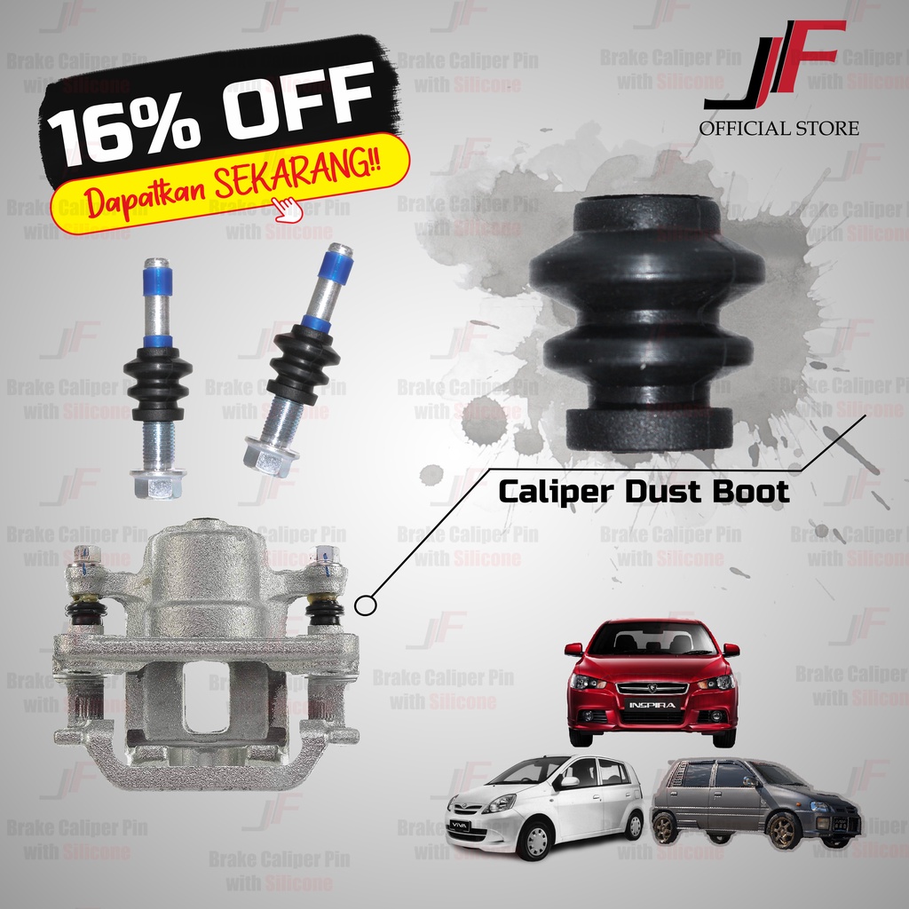 💎JF Caliper pin boot💎 Dust Boot Getah Getah Brake System