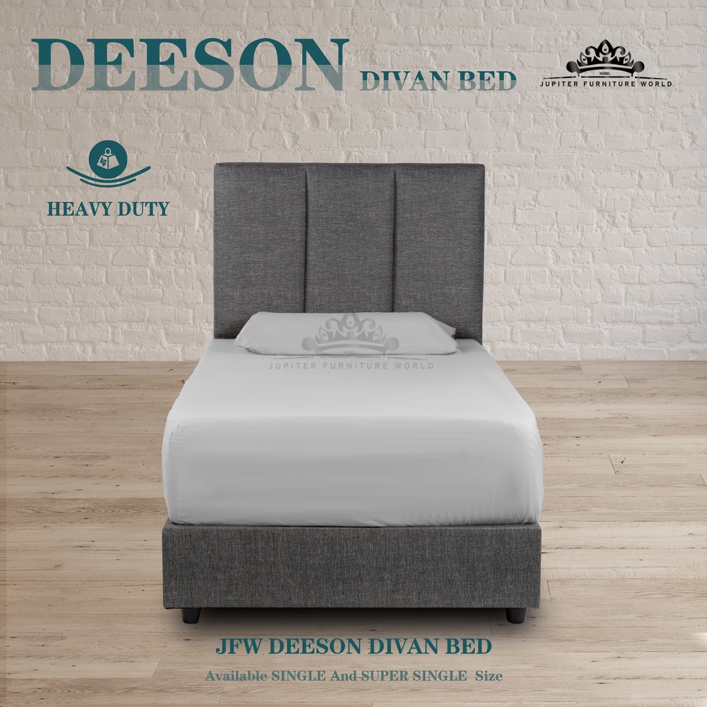 [JFWDEESON DIVAN BED] HEAVY DUTY/3 YEARS WARRANTY/SINGLE/SUPER SINGLE/ BED FRAME/ KATIL DIVAN