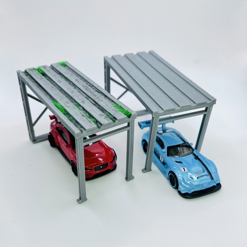 Car Awning sunroof/ Bumbung kereta , metallike roof Diorama Diecast
