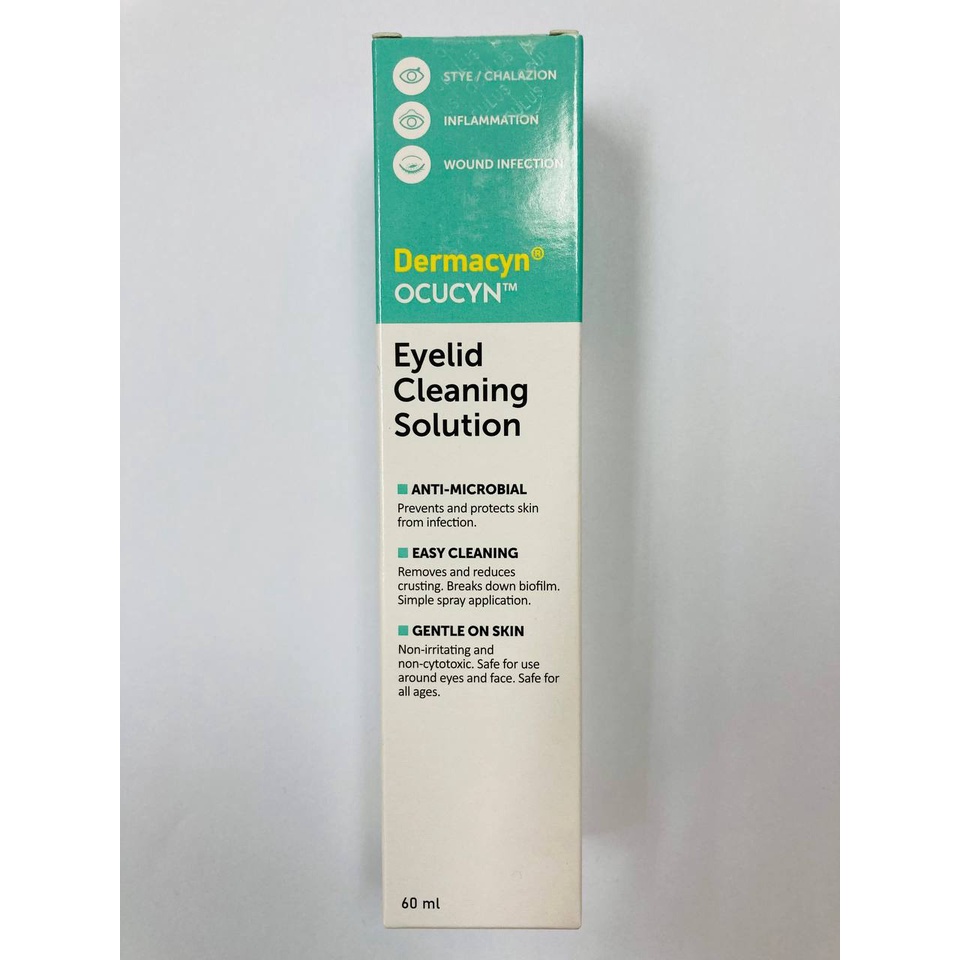 Dermacyn® Ocucyn Eyelid Cleaning Solution 60ml Shopee Malaysia
