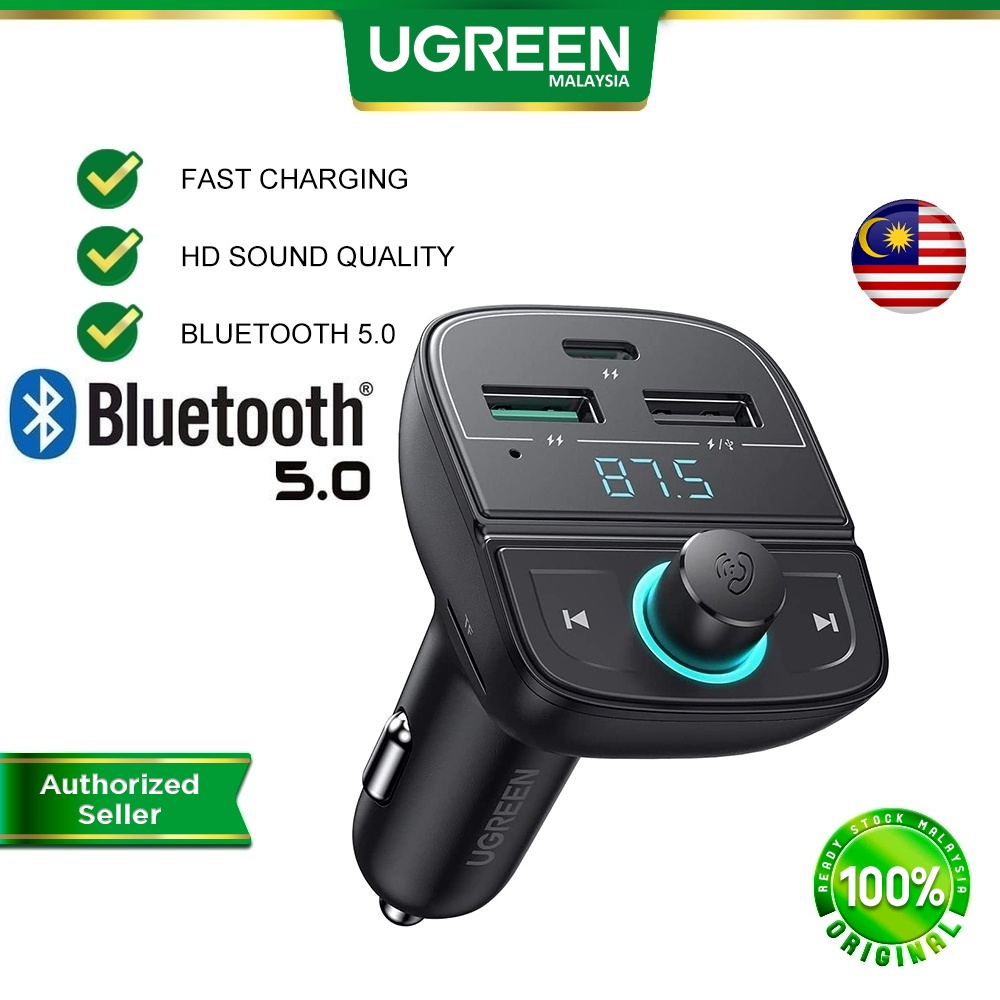 Ugreen bluetooth fm deals transmitter