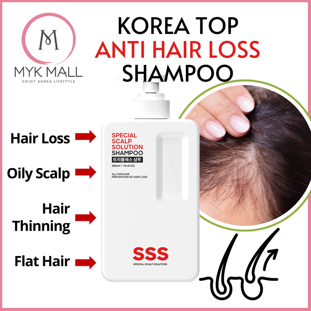 Anti Hair Loss Korea SSS Top Scalp Shampoo, Scalp Problem, Dandruff