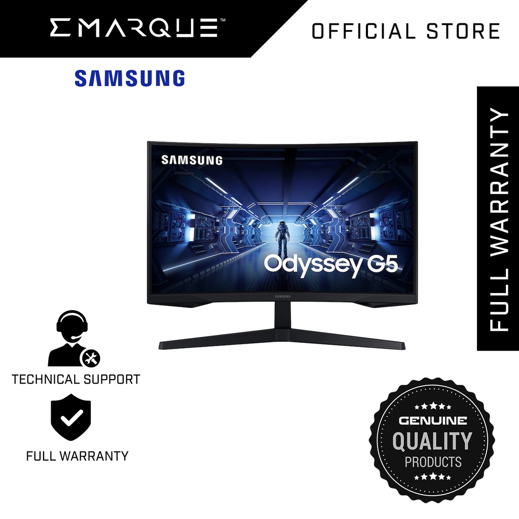 // Samsung Odyssey G55T — 144Hz, 1ms, VA Panel, 27