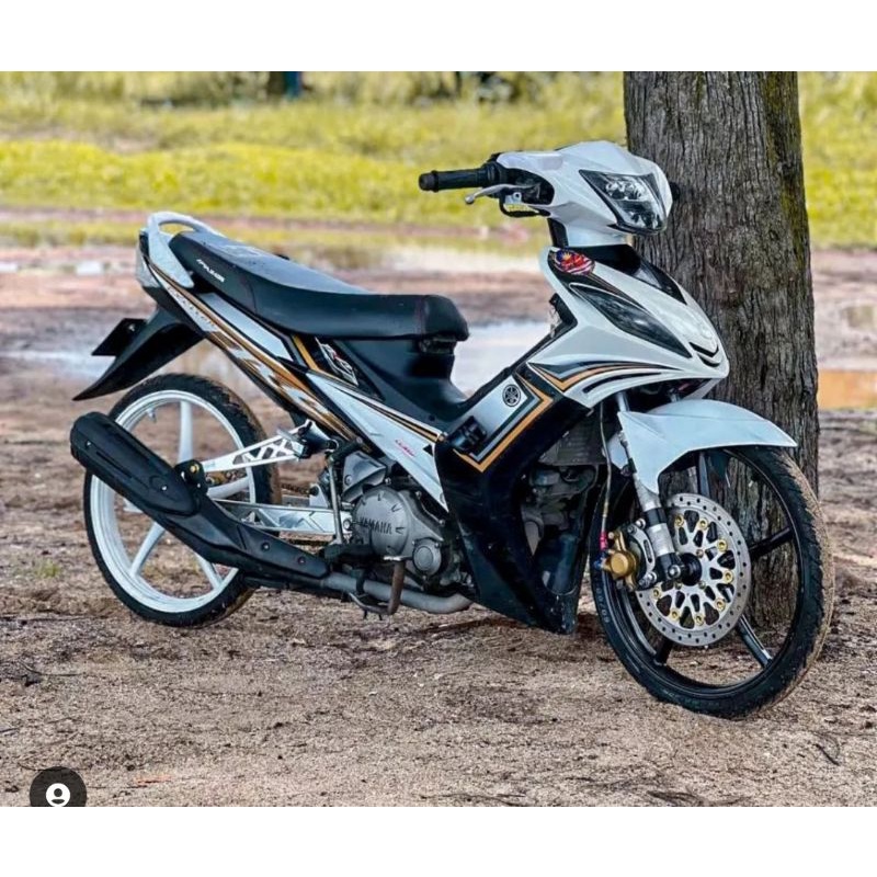 YAMAHA HONG LEONG OE ORI LC135 V1 EXCITER RC PUTIH HITAM VITENAM ...