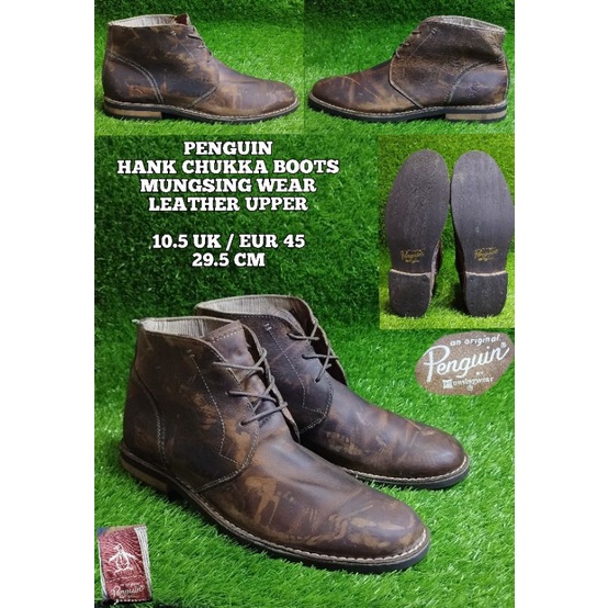 PENGUIN HANK CHUKKA BOOTS MUNGSING WEAR Shopee Malaysia