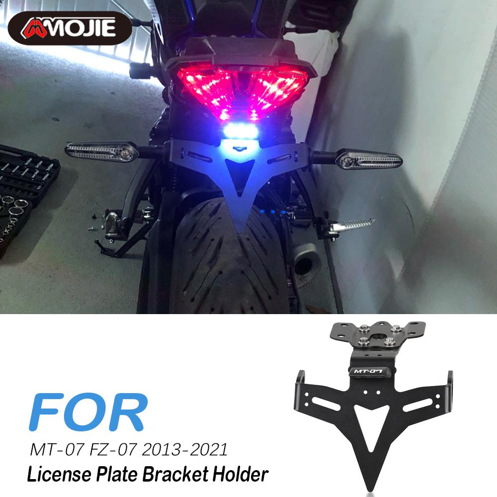 License Plate Holder For Yamaha MT07 FZ07 MT07 2014 2015 2016 2017