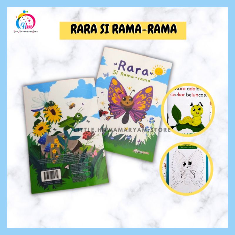 Rara Si Rama- Rama l Buku Suku Kata l Buku Cerita Kanak-Kanak l Buku ...