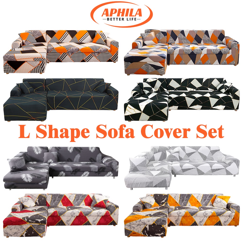 Aphila L Shape Sofa Cover Corner Sofa Cover Stretch Sofa Sliocovers For