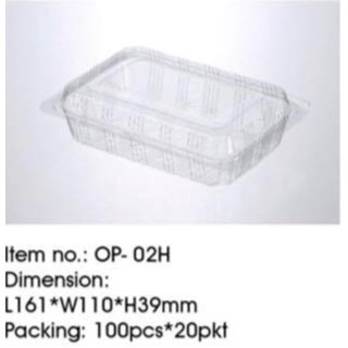 Lock Ops Ops Sw Benxon Plastic Tray Pcs Bakery Disposable