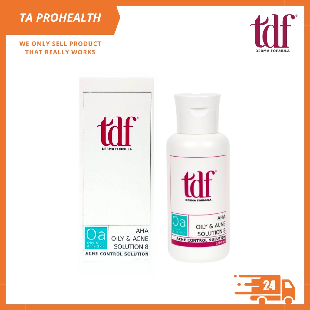 TDF AHA Oily & Acne Solution 8 100ml | Shopee Malaysia