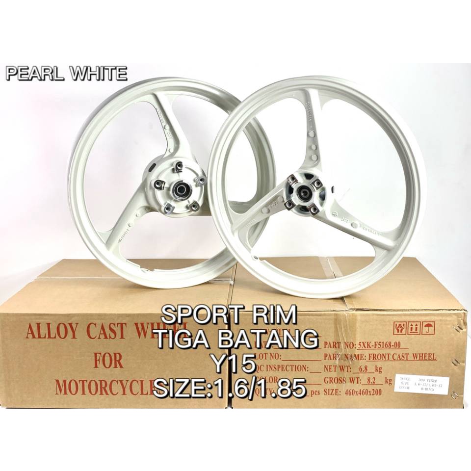 SPORT RIM ENKEI 3 BATANG ORIGINAL FULL CHOP LC135 LC V8 125ZR Y15 Y16 ...
