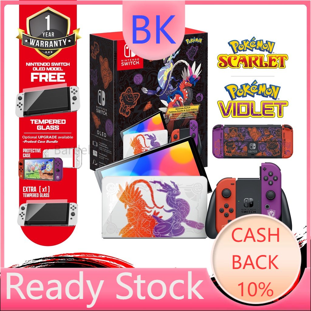 {24H} 【12.12 SALE】Nintendo Switch OLED Model Pokemon Scarlet Violet ...