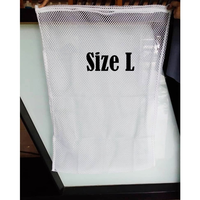 7-OTH-71-016 LAUNDRY NET(L) Size: 58cm x 89cm, Material: Poly Net ...