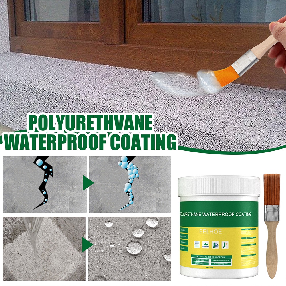 Sealer Paste Polyurethane Waterproof Coating Roof Glue Mighty Sealant