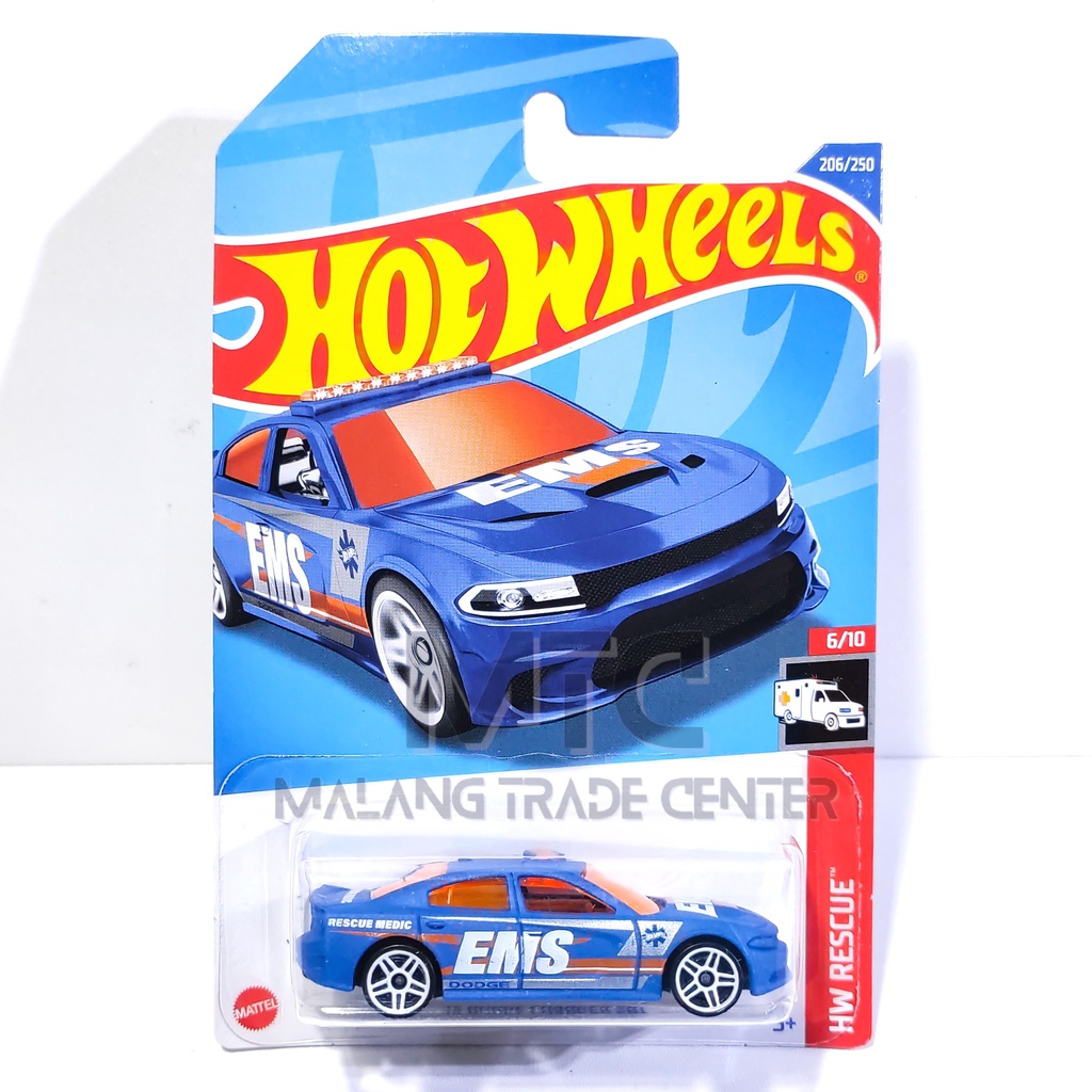 Hot Wheels 15 Dodge Charger Srt Blue L 2022 Shopee Malaysia 8992