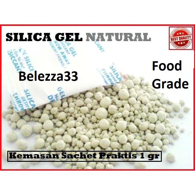 Silica Gel Natural Food Grade Gram Sachet Shopee Malaysia