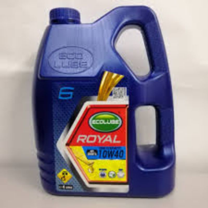 Ecolube 10w40 Semi Engine Oil 4L Shopee Malaysia